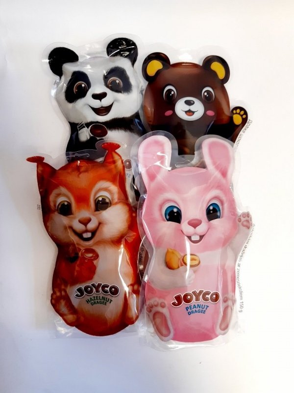 Draże z mlecznej czekolady Joyco 150g Panda