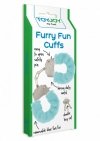 Furry Fun Cuffs Aqua