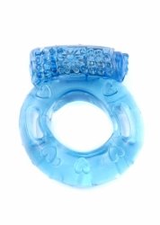 Pierścień-Vibrating CockRing Blue