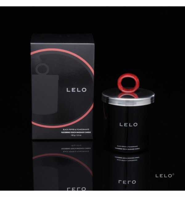 LELO Świeca do masażu Black Pepper &amp; Pomegranate