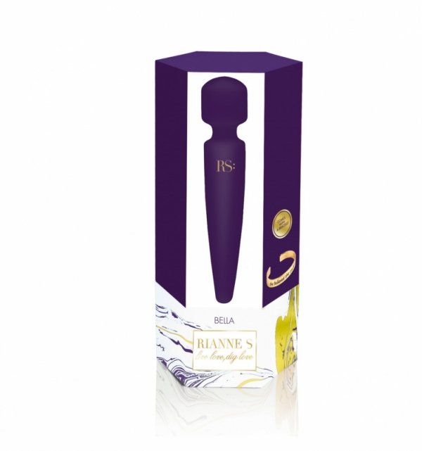 Rianne S ESSENTIALS - Bella Mini Body Wand Deep Purple