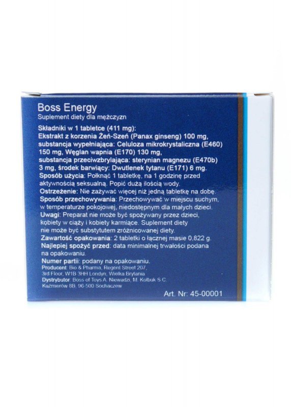 Supl.diety- Boss Energy Ginseng 2 szt.
