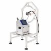 Coding station with radial printhead adjustment mechanism