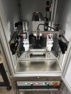 Laser-marking cabinet for the use in cable marking