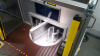 Laser cabinet for marking process with turntable