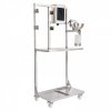Extended printer stand with dual cleaning unit and programmable touch screen