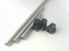 Encoder set: encoder 2000 pulses, friction wheel, flexible mounting arm and mounting basic set