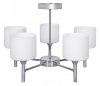 Żyrandol klasyczna lampa sufitowa wisząca Activejet MIRA Chrom 5xE27 do salonu