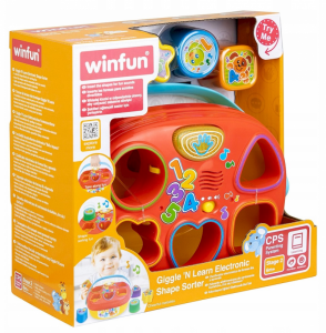 SMILY PLAY Wesoły Sorter kształty dźwięki melodie 6m+