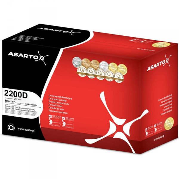 Bęben Asarto do Brother 2200DN | DR2200 | 12000 str. | black