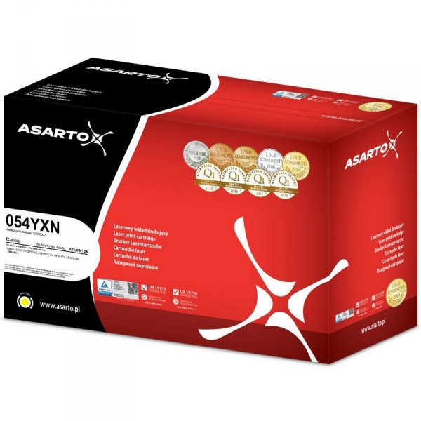 Toner Asarto do Canon 054YXN | 3025C002 | 2300 str. | yellow