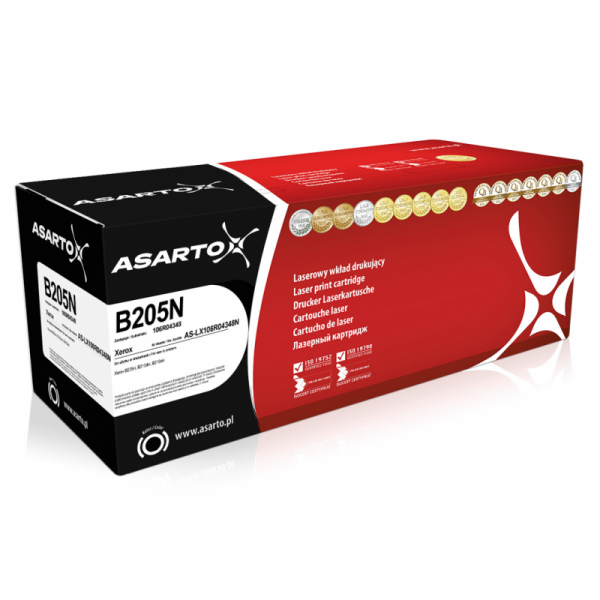 Toner Asarto do Xerox B205N | 106R04348 | 3000 str. | black B205  B210  B215