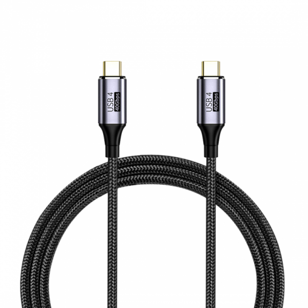 Kabel USB-C do USB-C 4 szybkie ładowanie PD 100W przewód 40 Gbps | 1m