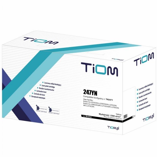 Toner Tiom do Brother 247YN | TN247Y | 2300 str. | yellow