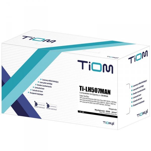Toner Tiom do HP 400M | CE403A | 6000 str. | magenta