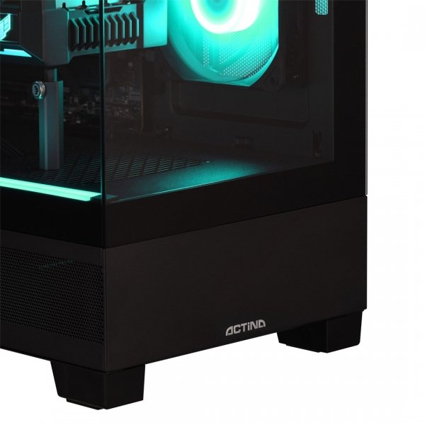 Komputer gamingowy Actina View 7800X3D 32GB 1TB RTX5070 750W W11H
