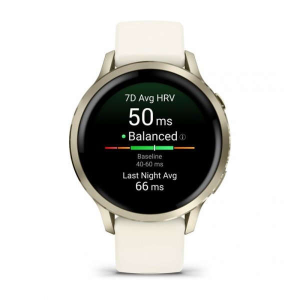 Zegarek Garmin Venu 4, 41mm AMOLED Bone