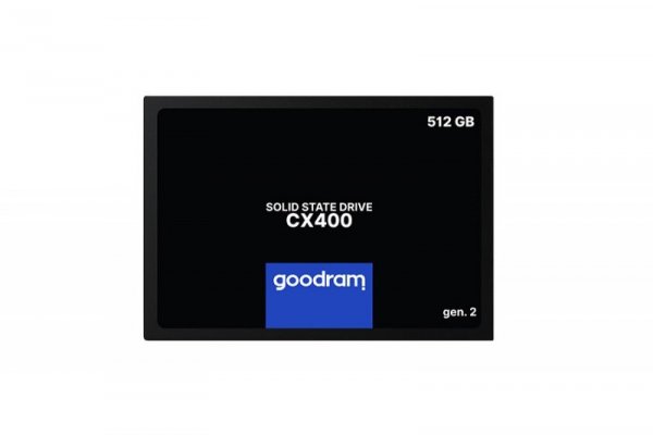 DYSK SSD GOODRAM 512GB Gen. 2 SATA III 2,5 CX400