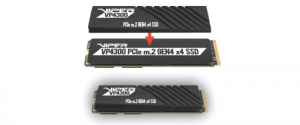 SSD PATRIOT VIPER VP4300 2TB M.2 2280 NVMe PCIe Gen4X4 ( up to 7400MB/s )