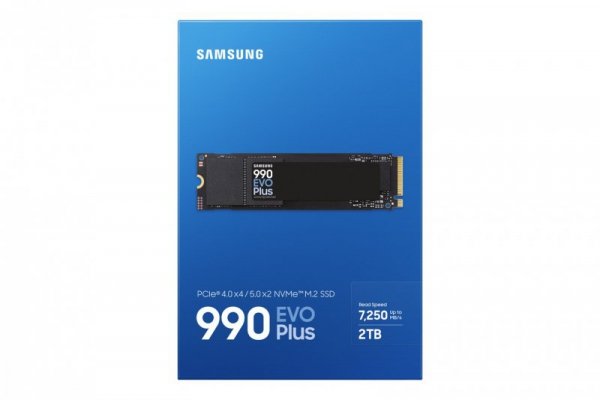 Dysk SSD Samsung 990 EVO Plus 2TB M.2  PCI-E x4  NVMe 5.0x2