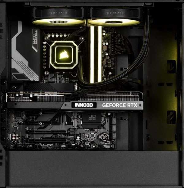 Komputer gamingowy Actina iCUE 13600KF 32GB 2TB RTX4070Ti 850W no OS