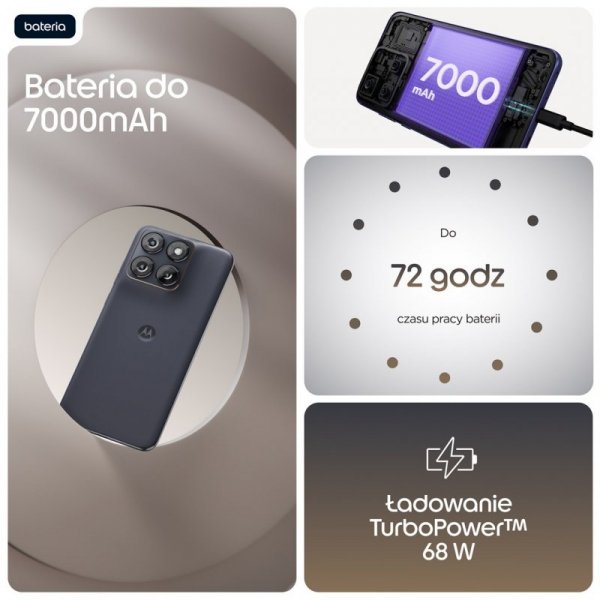 Motorola Edge 70 Fusion Power 5G 12/256GB PANTONE Silhouette