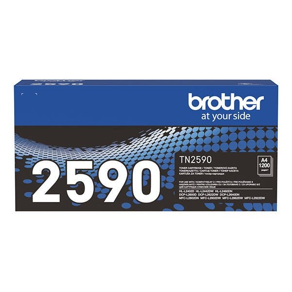 Toner Brother TN-2590 black TN2590 1,2k HL-L2442DW L2402D L2460DN DCP-L2600D L2622DW L2640DN