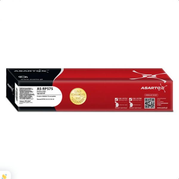 Taśma Asarto do Panasonic 57E | KX-FA57E |  black single