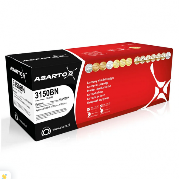 Toner Asarto do Kyocera 3150BN | TK-3150 | 14500 str. | black