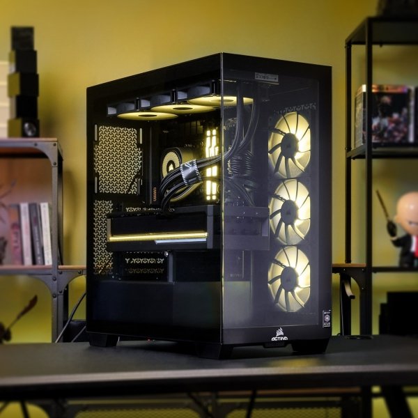 Komputer gamingowy Actina iCUE 7800X3D 32GB 2TB RTX5080 1000W W11