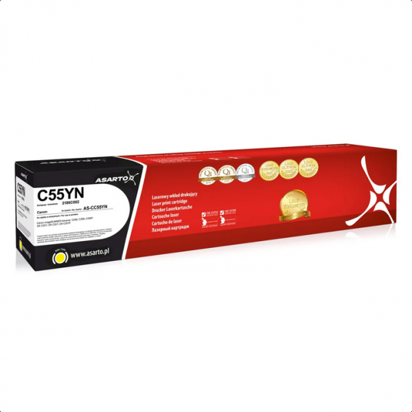 Toner Asarto do Canon C55YN | 2185C002 | 18000 str. | yellow