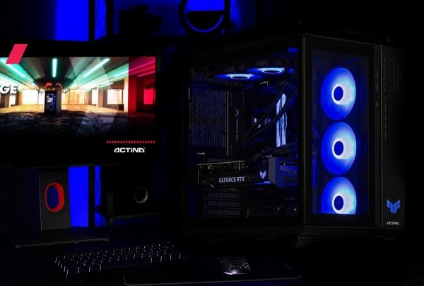 Komputer gamingowy Actina PBA 7800X3D 32GB 2TB RTX5090 1000W no OS
