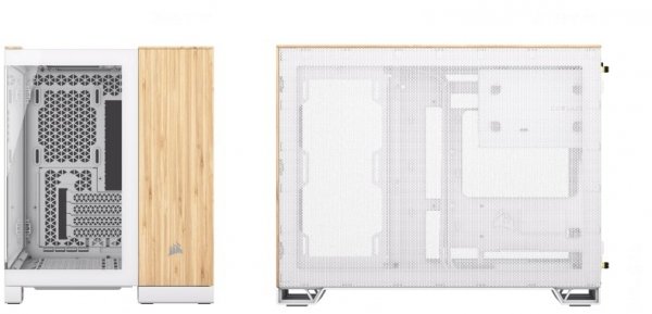 Obudowa Corsair 2500X WHITE/BAMBOO