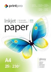 Papier Fotograficzny High Glossy A4 / 230 g/m2 / 25 arkuszy
