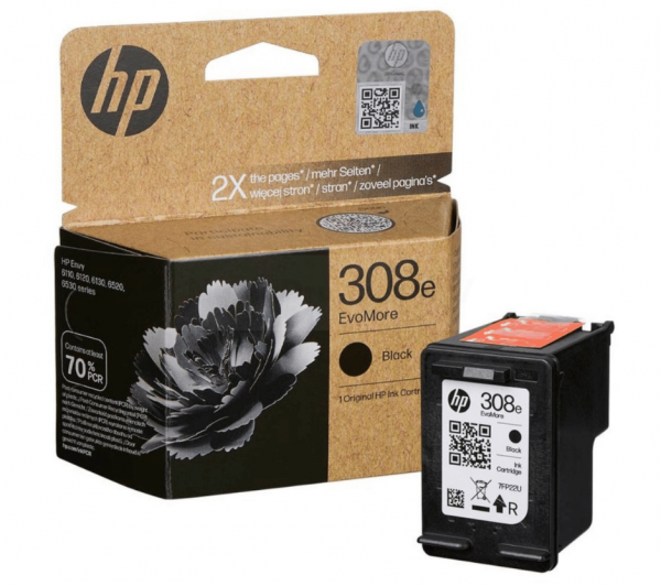 Tusz HP 308e 7FP22UE oryginalny black XL