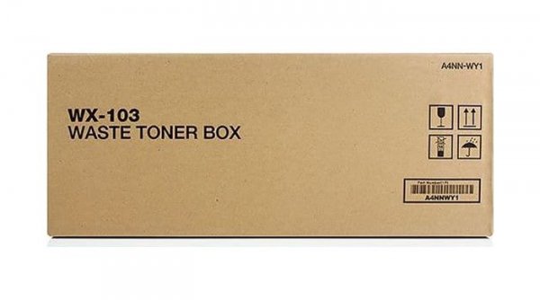 Oryginalny Pojemnik na zużyty toner / Waste box Minolta C224, C258, C284, C308, C364, C368, C454, C458, C554, C558, C658 (WX-103, A4NNWY1, A4NNWY3, A4NN0Y1, A4NNWY4)