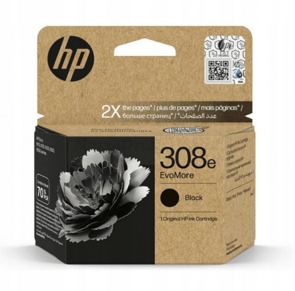 Tusz HP 308e 7FP22UE oryginalny black XL