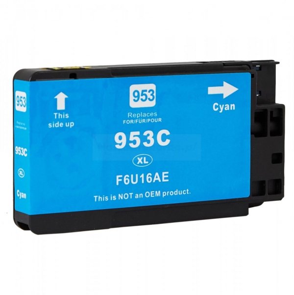 Tusz HP 953XL F6U16AE zamiennik cyan XL