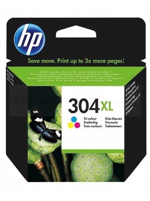 Tusz oryginalny HP 304XL kolor