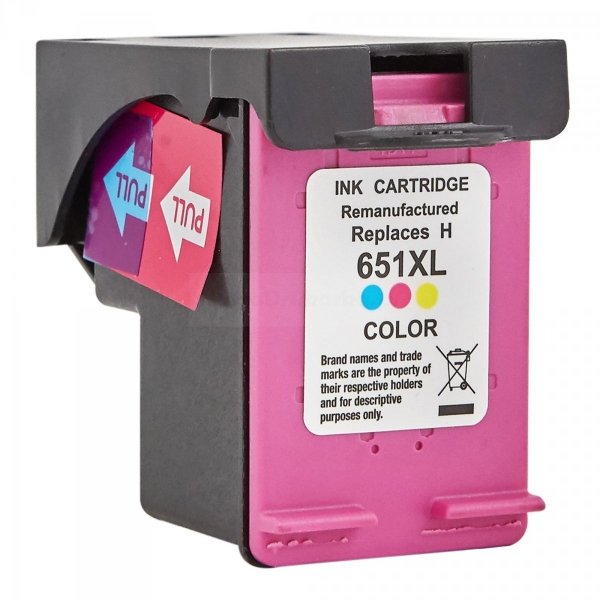Tusz HP 651 C2P11AE zamiennik kolorowy XL