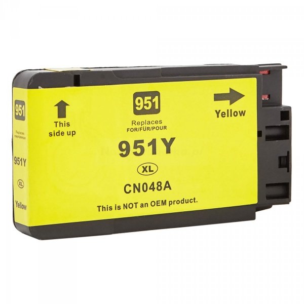 Tusz HP 951XL CN048AE zamiennik yellow