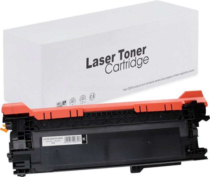 Toner HP 504X CE250X zamiennik XL