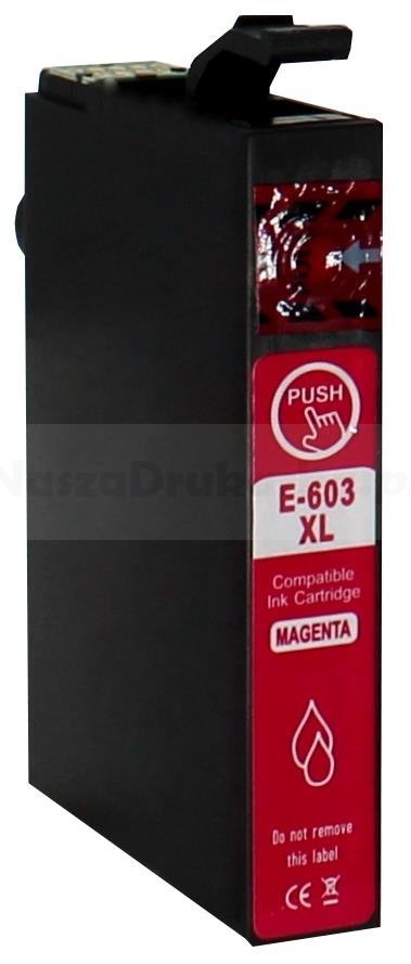 Tusz Epson 603XL C13T03A34010 zamiennik magenta XXL