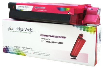 Toner Cartridge Web Magenta OKI C5650 zamiennik 43872306
