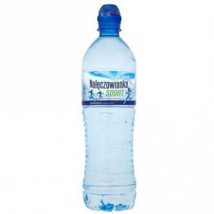 Woda NAŁĘCZOWIANKA SPORT 0,75L (6szt) niegazowana butelka PET z zatyczką, z kaucją