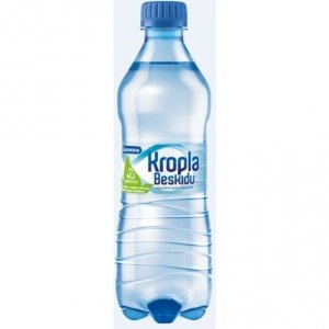 Woda KROPLA BESKIDU 0.5L (12szt) gazowana butelka PET z kaucją