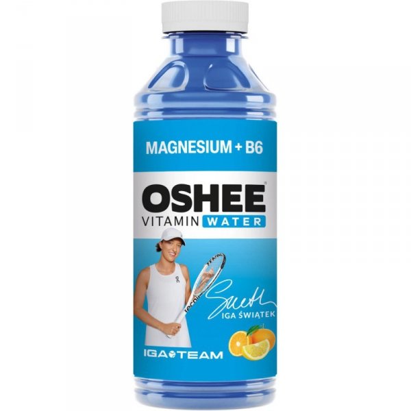 Napój OSHEE VITAMIN WATER Magnez + witamina B6 o smaku cytryny i pomarańczy 555ml z kaucją