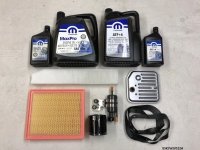 Large Service KIT for Jeep Grand Cherokee WJ 4.0L 2002-2004 ESK/WJ/022A 10W30 