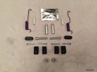 Parking Brake Shoes Fitting KIT for Jeep Cherokee KJ 2002-2007 PBS/KJ/008A 