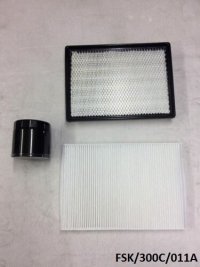 Oil Filter, Air filter & Cabin filter for Chrysler 300C 2008-2010 FSK/300C/011A 